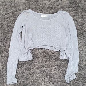 cropped sweater